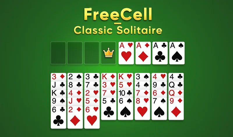 Play classic solitaire