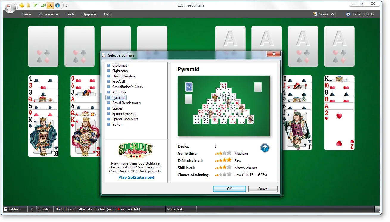 Solitaire google game free